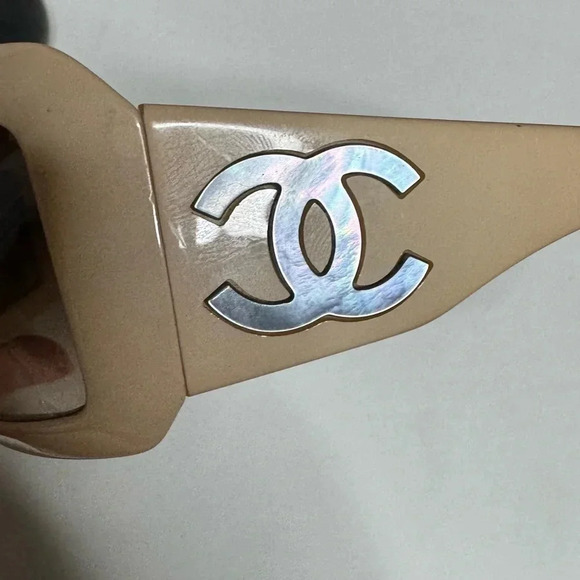 Chanel Authentic Mother of Pearl Sunglasses - Picture 6 of 11